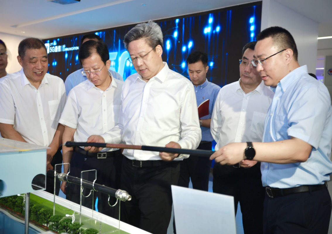 南通市委书记、市长吴新明考察6163银河科技